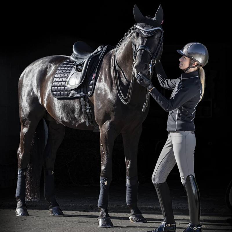LeMieux Loire Classic Dressage Square - Black-1